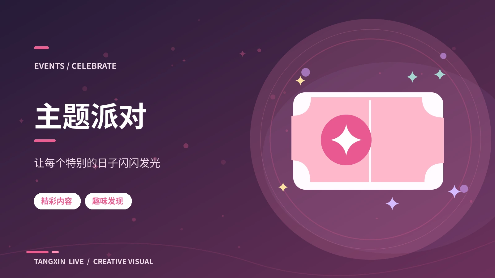 主题派对画面